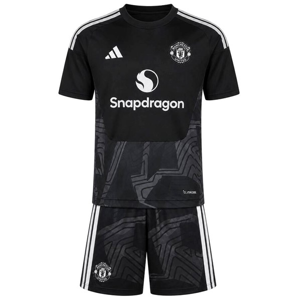 Camiseta Manchester United Portero Niño 2026-2027 Negro